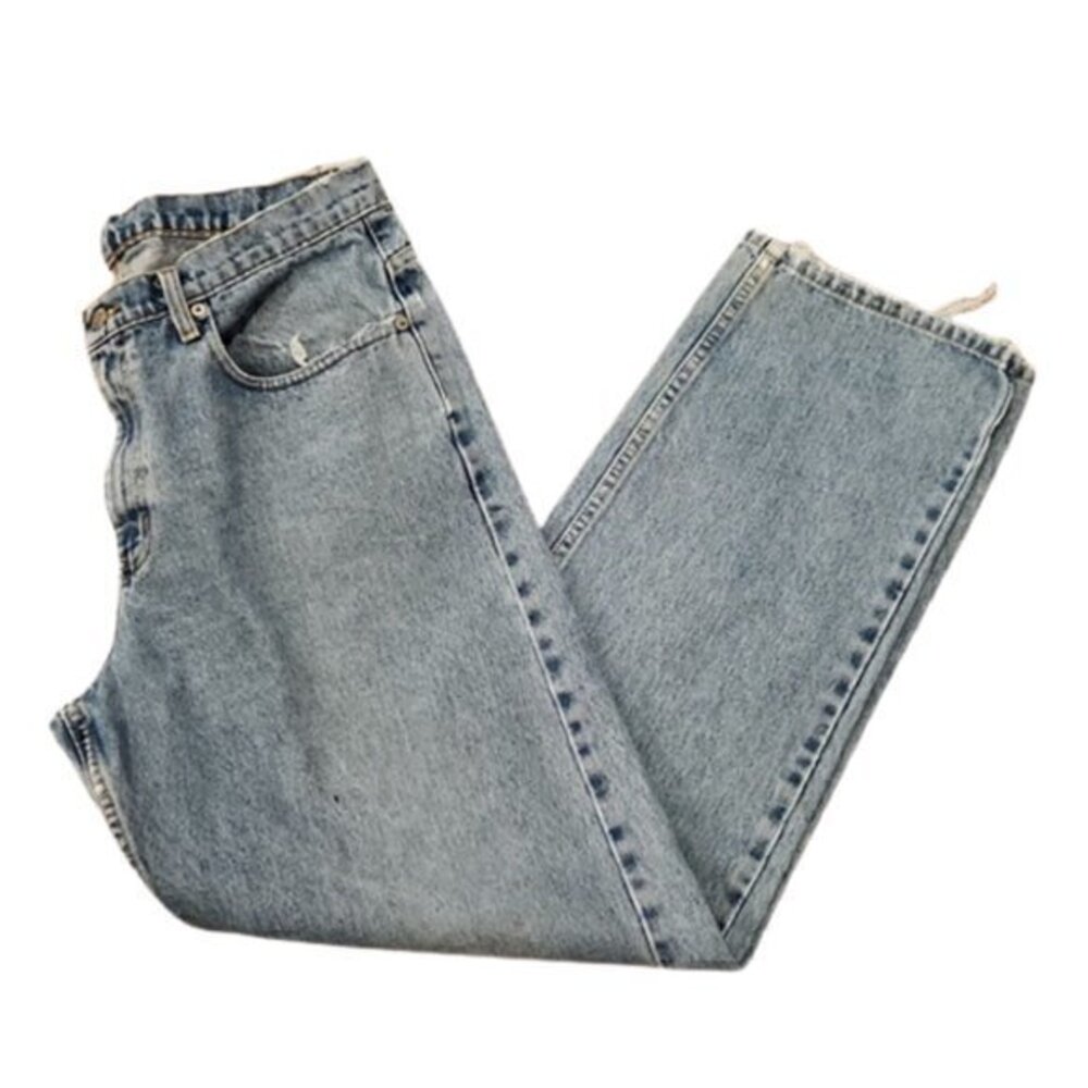 [Polo by Ralph Lauren] Loose Blue Jeans - Size 33x32
